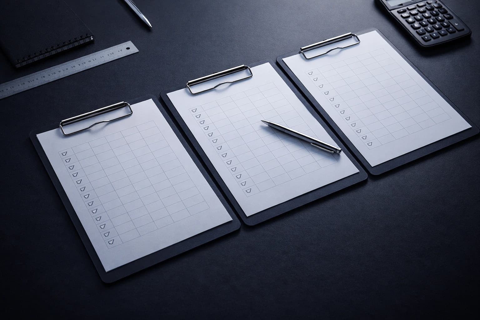 Structured dealer management system evaluation framework showing capability comparison for manufacturers